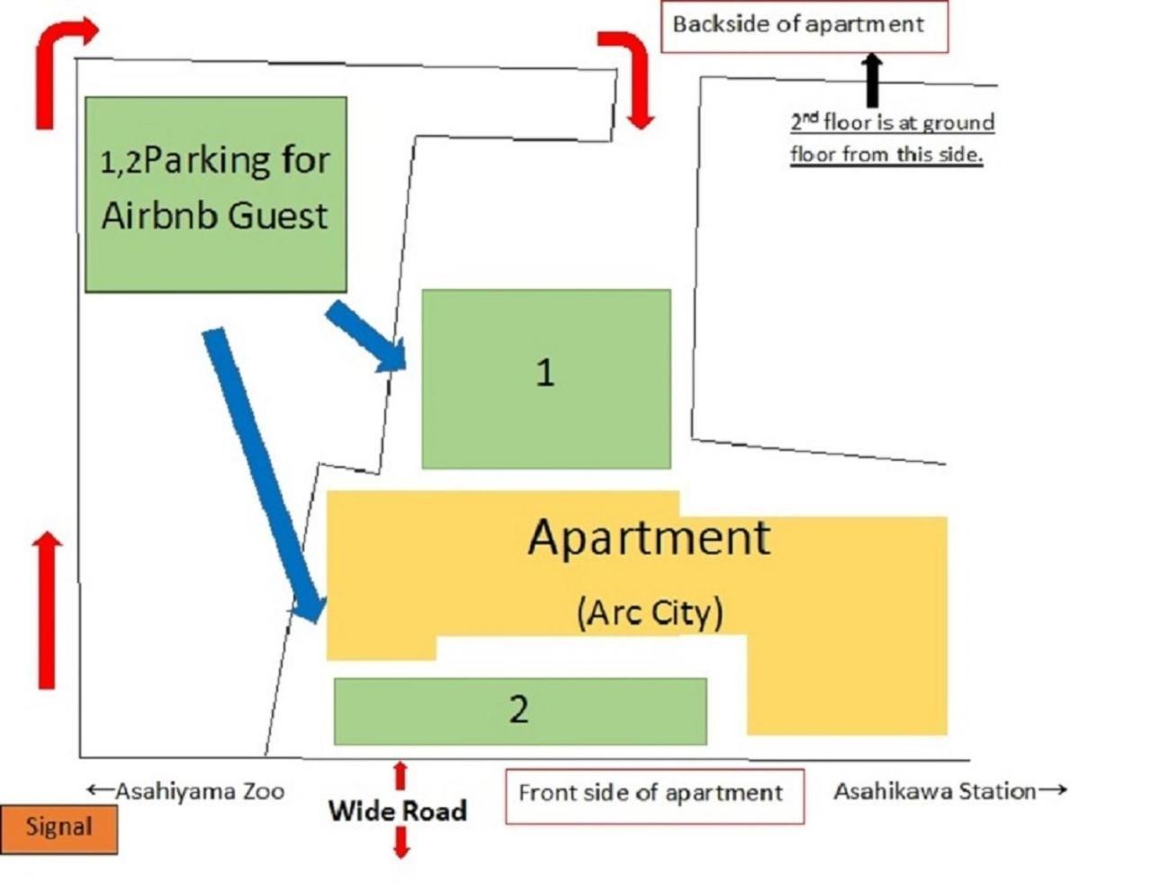 Ark City Asahikawa - Vacation Stay 8528 Ngoại thất bức ảnh